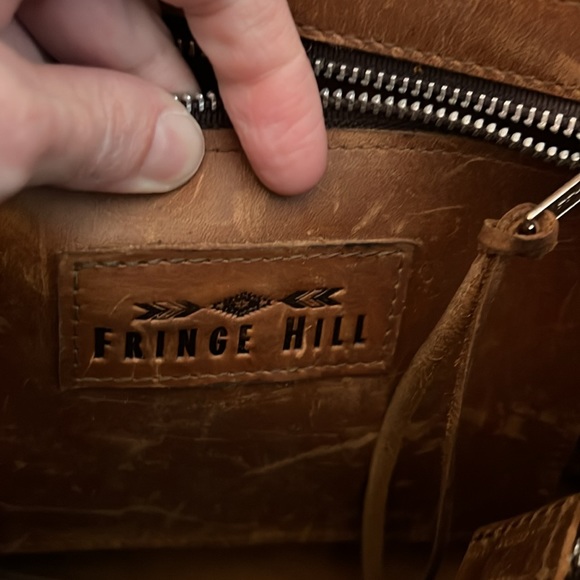 Fringe Hill Design crossbody Saddle Puebla Mesa cowhide WEEKEND SALE 🎉🥳🎉 - Picture 6 of 12